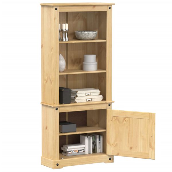 vidaXL Skř&iacute;ň highboard Corona 74 x 38 x 170 cm masivn&iacute; borov&eacute; dřevo