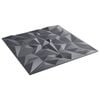 vidaXL N&aacute;stěnn&eacute; panely 48 pcs Ametystov&aacute; &scaron;ed&aacute; 50 x 50 cm XPS pěna
