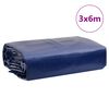 vidaXL Plachta modr&aacute; 3 x 6 m 650 g/m&sup2;