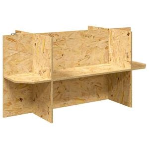 vidaXL Z&aacute;klad ter&aacute;ria Hněd&aacute; 100 x 50 x 50 cm OSB