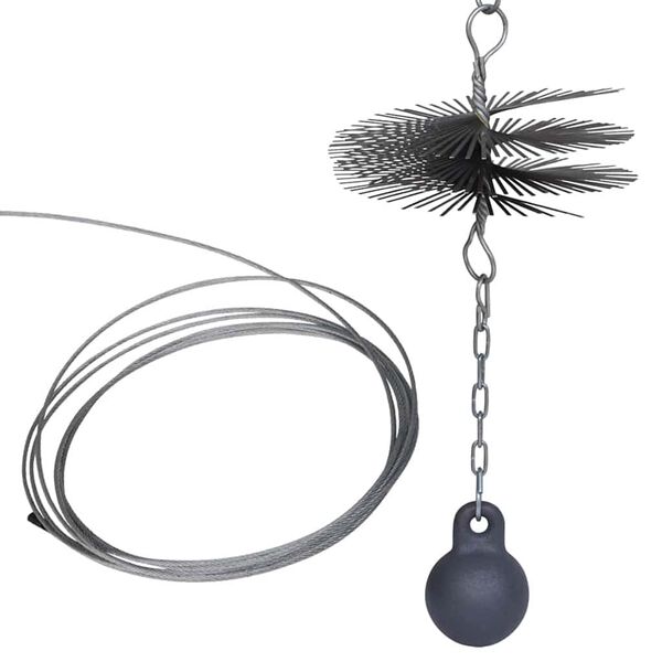 Kulat&yacute; kart&aacute;č na či&scaron;těn&iacute; kom&iacute;nů průměr 20 cm