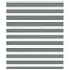 vidaXL Zebra roleta tmavě &scaron;ed&aacute; 130x100cm &scaron;&iacute;řka l&aacute;tky 125,9cm polyester