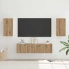 vidaXL Sestava TV skř&iacute;něk N&aacute;stěnn&yacute; 4 pcs dub artisan 30.5 x 30 x 60 cm