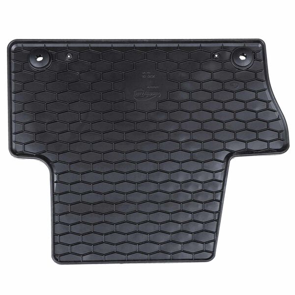 vidaXL Autokoberec 4 pcs Čern&yacute; Vhodn&eacute; pro VOLVO XC60 2009-2017 Guma