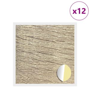 vidaXL Lepic&iacute; kryt &scaron;roubu 12 pcs Sonoma dub &Oslash; 20 x 0,5 mm