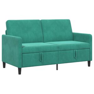 vidaXL Sofa s &uacute;ložn&yacute;m prostorem Tyrkysov&aacute; 152 x 78 x 87 cm Polyester