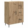 vidaXL Serv&iacute;rovac&iacute; skř&iacute;ň se z&aacute;suvkou Dub artisan 66 x 34,5 x 89,5 cm