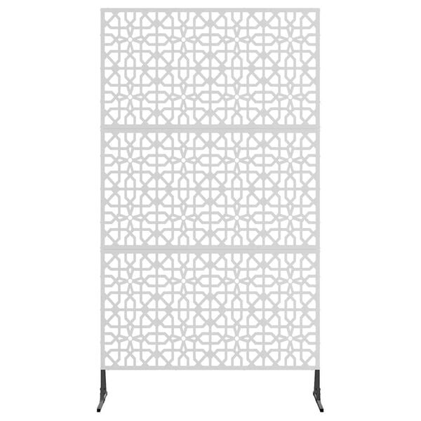 vidaXL Obrazovka pro soukrom&iacute; &Scaron;ed&aacute; 100 x 50 x 180 cm Ocel