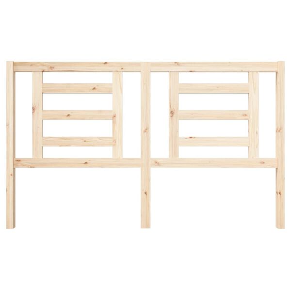 vidaXL Čelo postele 166 x 4 x 100 cm masivní borovice