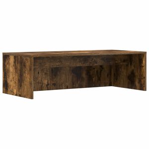 vidaXL N&aacute;stěnn&yacute; stolek Kouřov&yacute; dub Kompozitn&iacute; dřevo 100 x 45 x 30 cm