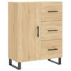 vidaXL Skř&iacute;ň highboard dub sonoma 69,5 x 34 x 180 cm kompozitn&iacute; dřevo