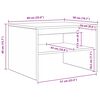 vidaXL Konferenčn&iacute; stolek Star&eacute; dřevo 60 x 50 x 40 cm kompozitn&iacute; dřevo