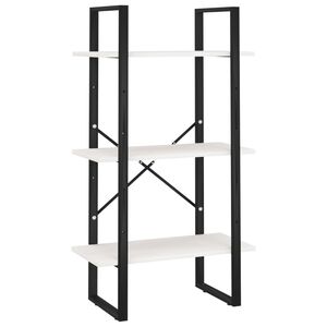 vidaXL &Uacute;ložn&yacute; reg&aacute;l b&iacute;l&yacute; 60 x 30 x 105 cm masivn&iacute; borovice