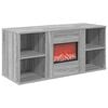 vidaXL Elektrick&yacute; krb &Scaron;ed&yacute; Sonoma 100 x 37 x 45,5 cm Kompozitn&iacute; dřevo