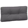 vidaXL Podušky na palety 5 ks antracitové textil