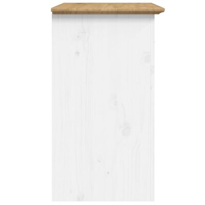 vidaXL Noční stolek BODO hnědý 53 x 38,5 x 66 cm masivní borové dřevo