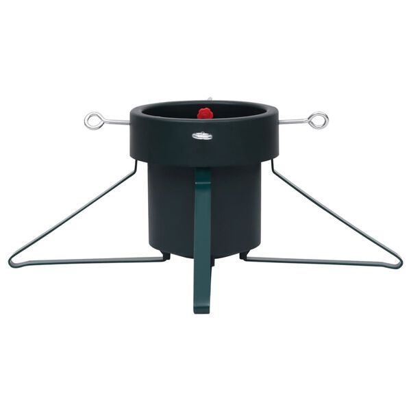 vidaXL Stojan na vánoční stromek černý 46 x 46 x 19 cm