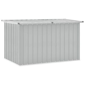 vidaXL Zahradn&iacute; &uacute;ložn&yacute; box &scaron;ed&yacute; 149 x 99 x 93 cm