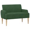 vidaXL Pohovka s knofl&iacute;kov&yacute;m pro&scaron;&iacute;v&aacute;n&iacute;m Jungle Green 116 x 67 x 81 cm