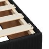 vidaXL Box spring postel s matrac&iacute; čern&aacute; 140 x 190 cm samet