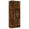 vidaXL Skř&iacute;ň highboard kouřov&yacute; dub 70 x 42,5 x 185 cm kompozitn&iacute; dřevo