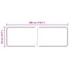 vidaXL Běhoun MARSA V&iacute;cebarevn&yacute; 300 x 50 cm Polyester a PVC