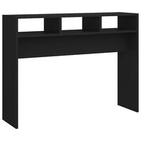vidaXL Konzolový stolek černý 105 x 30 x 80 cm dřevotříska