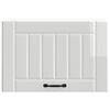 vidaXL Kuchyňsk&aacute; n&aacute;stěnn&aacute; skř&iacute;ňka "Lucca" b&iacute;l&yacute; lesk kompozitn&iacute; dřevo