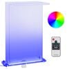 vidaXL Baz&eacute;nov&aacute; font&aacute;na s RGB LED osvětlen&iacute;m akryl 51 cm