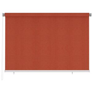 vidaXL Venkovn&iacute; roleta 225 (&Scaron;) x 140 (V) cm terakotov&aacute; HDPE