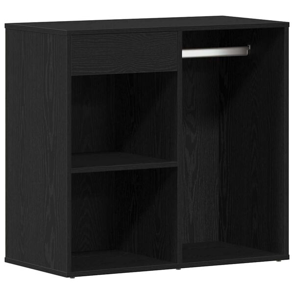 vidaXL Kosmetick&yacute; kabinet Čern&yacute; dub 80 x 40 x 75 cm kompozitn&iacute; dřevo