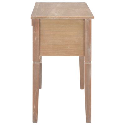 vidaXL Psací stůl hnědý 109,5 x 45 x 77,5 cm dřevo
