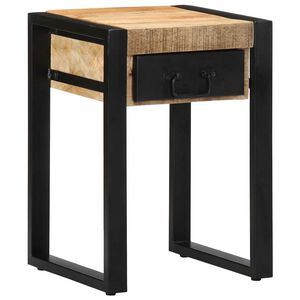 vidaXL Odkl&aacute;dac&iacute; stolek 35x35x50 cm masivn&iacute; hrub&eacute; mangovn&iacute;kov&eacute; dřevo