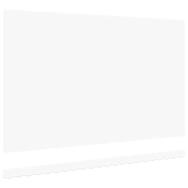 vidaXL Náhradní látka na markýzu Bílá 500 × 350 cm plátno