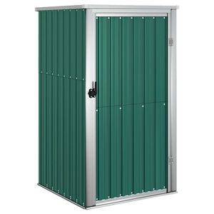 vidaXL Zahradn&iacute; kůlna na n&aacute;řad&iacute; zelen&aacute; 88x89x161 cm pozinkovan&aacute; ocel