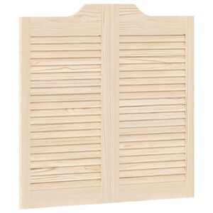 vidaXL Kyvn&eacute; dveře 80 x 40 cm Masivn&iacute; borovicov&eacute; dřevo Př&iacute;rodn&iacute;