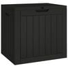 vidaXL Zahradn&iacute; &uacute;ložn&yacute; box čern&yacute; 55,5 x 43 x 53 cm polypropylen