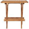 vidaXL Skládací zahradní stolek 50 x 50 x 50 cm masivní teakové dřevo