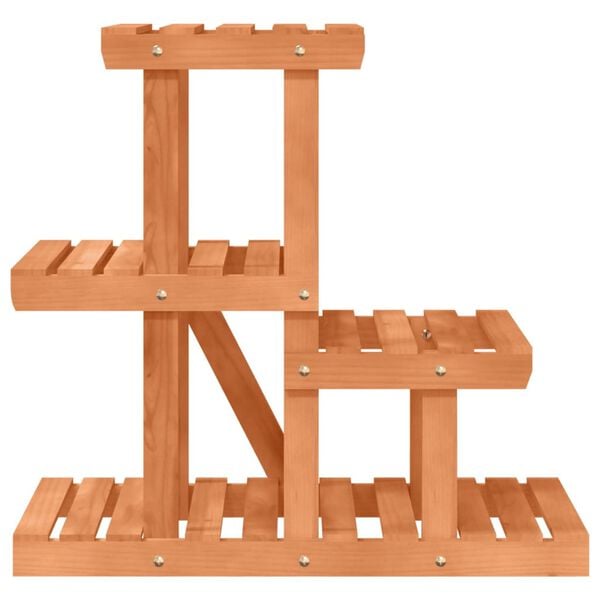 vidaXL Stojan na květiny 58 x 25 x 51 cm masivní jedlové dřevo