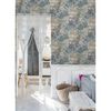 DUTCH WALLCOVERINGS Tapeta vzor beton &scaron;ed&aacute; a zelen&aacute;