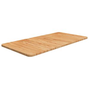 vidaXL Koupelnov&aacute; deska světle hněd&aacute; 80 x 40 x 1,5 cm o&scaron;etřen&yacute; masiv