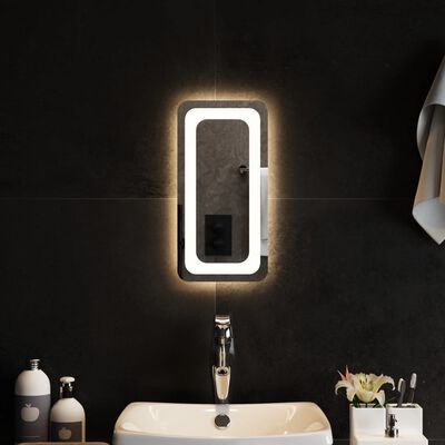 vidaXL Koupelnové zrcadlo s LED osvětlením 20x40 cm