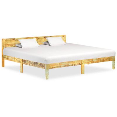 vidaXL Rám postele masivní recyklované dřevo 200 x 200 cm