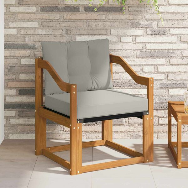 vidaXL Venkovn&iacute; pohovkov&aacute; souprava Masivn&iacute; ak&aacute;ciov&eacute; dřevo a Textilene