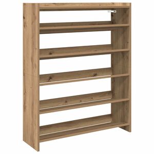 vidaXL Botn&iacute;k dub artisan 80x25x100 cm kompozitn&iacute; dřevo