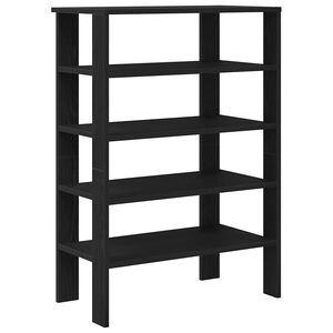 vidaXL Botn&iacute;k čern&yacute; 61x32x87,5 cm kompozitn&iacute; dřevo