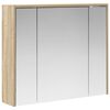 vidaXL Koupelnov&aacute; zrcadlov&aacute; skř&iacute;ň Sonoma dub 73,5 x 16 x 62,5 cm