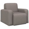 vidaXL křeslo Taupe Textil