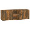 vidaXL TV skř&iacute;ňka kouřov&yacute; dub 100x31,5x35 cm kompozitn&iacute; dřevo