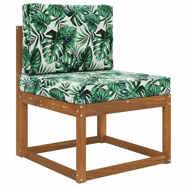 vidaXL Venkovn&iacute; pol&scaron;t&aacute;ř na pohovku 2 pcs Vzor listů Polyester